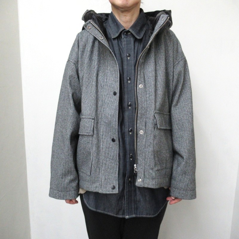 Audrey and John Wad  ダウンフードブルゾン  /BKC190